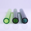 China Alibaba Supplier borosilicate color glass tube pipes price